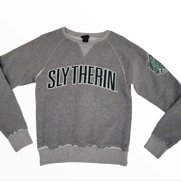 Harry Potter Universal Studio Slytherin Adult Sweatshirt Size XS - Picture 2 of 11